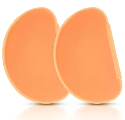 Obrázok produktu pre Layba 2-dielna sada silikónových stierok na cesto, oranžová