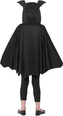 Produktbild von Fledermaus Cape - Karneval Faschingskostüm Kinder Kindergröße: 140-152