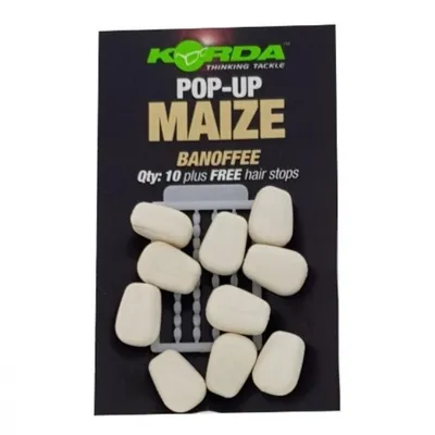 Obrázok produktu pre Korda Pop Up Maize Banoffee White Plávajúca umelá kukuričná návnada