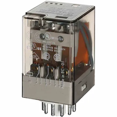 Obrázek produktu pro Vyhledávač Ind-Rel. 11pólový 230VAC 3W f.Fas. 90.73/112 60.13.8.230.0040