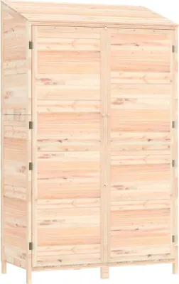 Produktbild von vidaXL Geräteschuppen 102x52x174,5 cm Massivholz Tanne