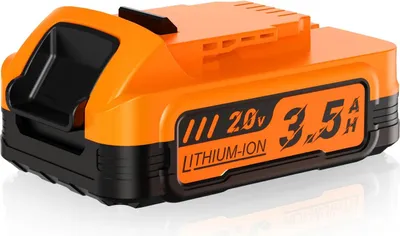 Obrázek produktu pro Náhradní baterie 20 V – Li-Ion DCBP034 – 3,5 Ah 3500 mAh – kompatibilní s DCBP520 DCB206 DCB200 DCB201 – 1 kus – fialová