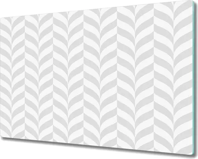 Produktbild von Glas Schneidebrett Herdabdeckplatten Schneideplatten - 80x52 cm - Geometrisch Muster