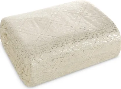 Obrázek produktu pro Eurofirany přehoz na postel 220x240 krémový prošívaný přehoz na postel