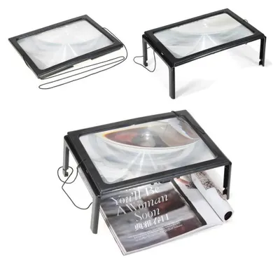 Image de Loupe de lecture avec 4 LED