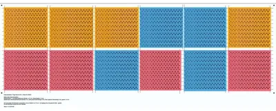 Produktbild von Datumstreifenset für Jahresplaner 7-Tage-Woche Halbjahresformat