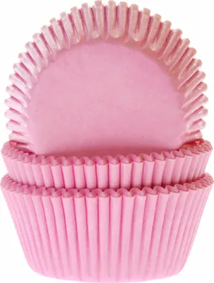 Produktbild von 50 Muffinförmchen, rosa