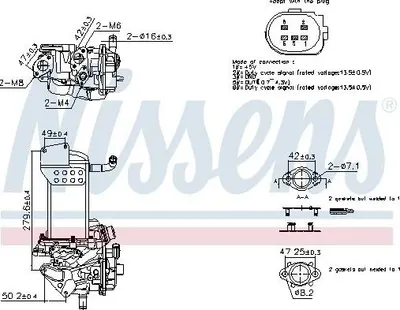 Image de Vanne EGR VW 2,0 TDI AMAROK (MODULE)