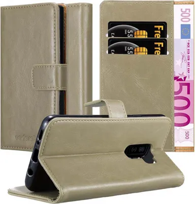 Image de Cadorabo Housse pour Samsung Galaxy S9 PLUS Housse en marron Housse pour portable Book Case Etui Luxury