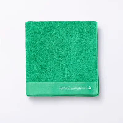 Produktbild von Badetuch Benetton ORGÁNIC BE grün 90 x 150 cm