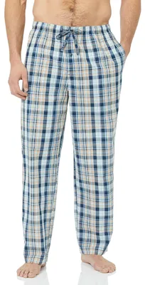 Produktbild von A. Essentials Herren Schlafanzughose Pyjamahose Lang Baumwolle Gerade Passfo