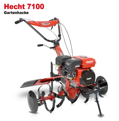 Produktbild von HECHT 7100 Gartenhacke Benzin | 81-104 cm Arbeitsbreite | 7 PS | 208 cm³ | 13,5 km/h | optionaler Anhänger