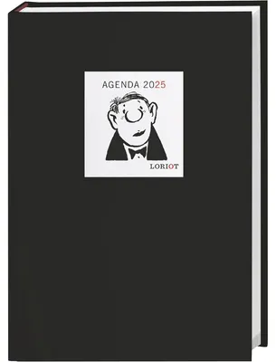 Immagine prodotto di Loriot Agenda A5 2025: Un calendario tascabile con spazio per l'organizzazione e l'umorismo. Le migliori illustrazioni di Loriot in un pratico calendario-libro. (Calendari Heye)