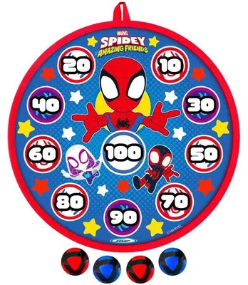 Imagen del producto de Dardo y dardos - MARVEL - Spidey - Modelo "Scratch" - 28 cm