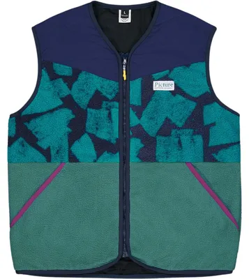 Imagen del producto de PICTURE GALIWIN Chaleco polar, Brush Print, Hombre, Talla M