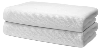 Immagine prodotto di Set da bagno per 2 persone, composto da 2 asciugamani - 70x140 cm - 100% cotone