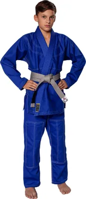 Produktbild von DANRHO Brazilian Jiu Jitsu Anzug 250 g Blau 150