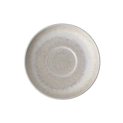Produktbild von like. by Villeroy & Boch Perlemor Sand Kaffeeuntertasse, Unterteller 6er Set D.