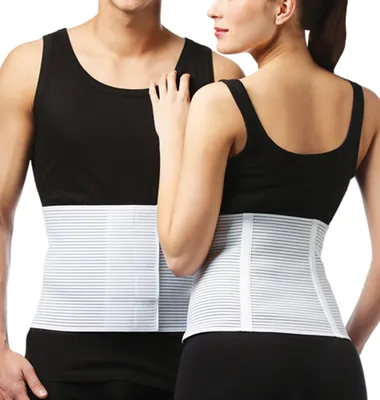 Zdjęcie produktu dla Pas brzuszny Wsparcie pleców Elastyczny pas brzuszny Gorset Comfort beżowy 2-S Talia 75-84 cm