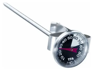 Obrázek produktu pro TFA - Analoges Milchschaumthermometer PRIMACREMA 14.1023 - silber