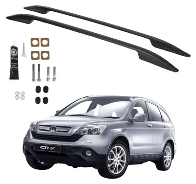 Produktbild von Dachreling für Honda CR-V SUV (Baujahre 2007-2011), schwarz