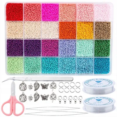 Produktbild von Modebelle Schmuckbastelset mit Buchstaben und Perlen