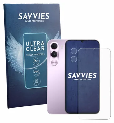 Produktbild von 18x Für realme C100i (Display+Kamera) Schutzfolie Savvies Displayschutz Display Schutz Folie Klar Transparent