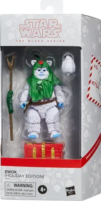 Image de Figurka Akcji Star Wars Black Series Ewok (Edycja Świąteczna) 15 cm