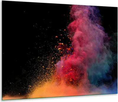 Obrázok produktu pre Kryt varnej dosky Sklokeramický kryt varnej dosky Splashback Glass 60x52cm Black