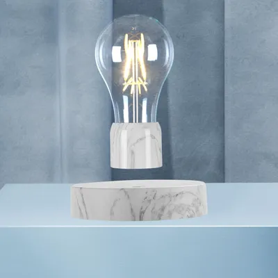 Image de Lampe LED flottante avec rotation magnétique pour bureau et décoration