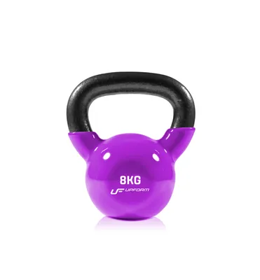Image de Haltère en vinyle et fonte UpForm Kettlebell 8 kg