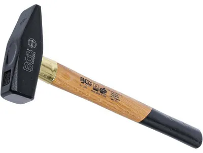 Image de Marteau Mécanicien 1000 g - Manche Bois, Norme DIN 1041 - Précision et Robustesse - D-Work