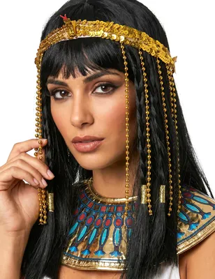 Produktbild von Cleopatra-Stirnband Schlange gold - Einheitsgröße