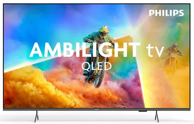Zdjęcie produktu dla Philips Ambilight 65PQS8501/12, 165,1 cm (65"), 3840 x 2160 px, 4K Ultra HD, QLED, Wi-Fi, Czarny