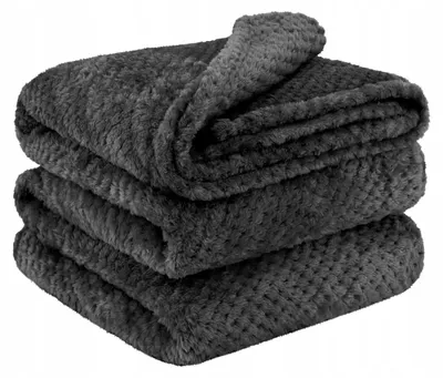 Obrázok produktu pre DOMAREX Pléd Casablanca 150x200 sivý mikrovlákno