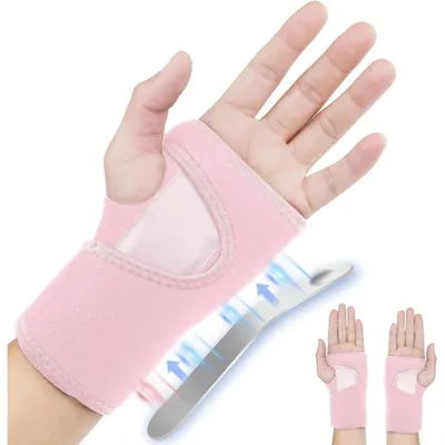 Productafbeelding van Polswatch voor dames en heren, geschikt bij peesontsteking, 1 set, 1 stuk, roze, licht