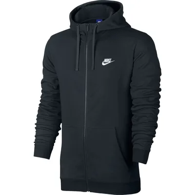 Produktbild von Nike Sportswear Hoodie mit Reißverschluss schwarz/weiß XL