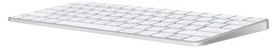 Produktbild von Apple Magic Keyboard mit Touch ID für Mac Modelle mit Chip – Deutsch, Mini, Verkabelt & Kabellos, USB + Bluetooth, QWERTZ, Silber, Weiß