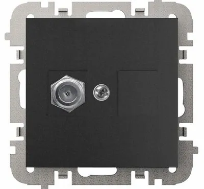 Image de Prise Murale pour Antenne Elektro-Plast noire 3886-19