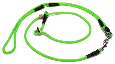 Produktbild von Mystique Retrieverleine Umhängeleine Hunting Profi 8mm neongrün M - 295cm