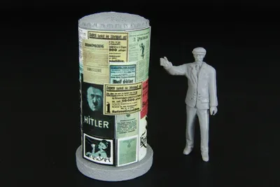 Productafbeelding van Posterserie met civiele voertuigen / schaal 1:48