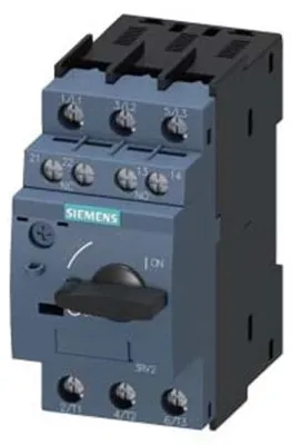 Obrázek produktu pro Siemens 3RV2021-4BA15 Leistungsschalter 1 St. Einstellbereich (Strom): 13 - 20 A Schaltspannung (max.): 690 V/AC (B x H x T) 45 x 97 x 97 mm, IP20