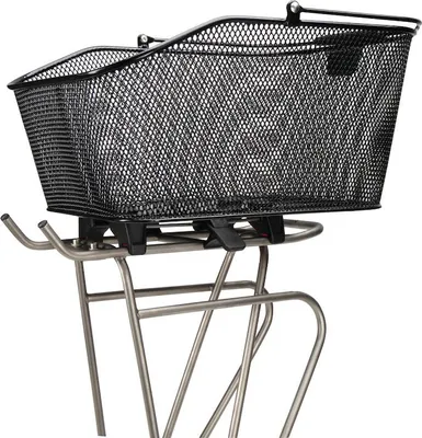 Produktbild von KLICKfix City Korb II, Hinten, Fahrradkorb, Schwarz, 20 l, 410 mm, 310 mm