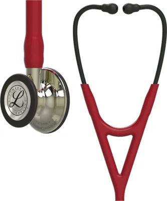 Zdjęcie produktu dla Littmann Cardiology IV, Stetoskop kardiologiczny, wykończenie szampańskie / czarny 6176
