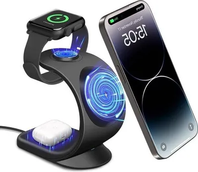 Zdjęcie produktu dla Bezprzewodowa ładowarka magnetyczna 20 W do iPhone'a, czarna