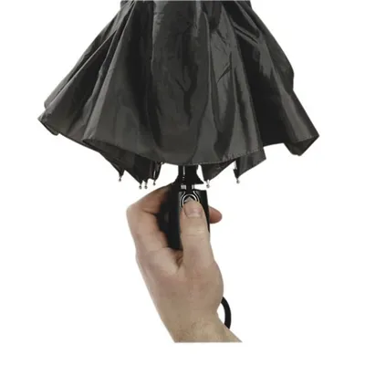Produktbild von AS Regenschirm automatik Ø100cm EXPRESS Taschenschirm mini 0,38 kg grau Schirm AS