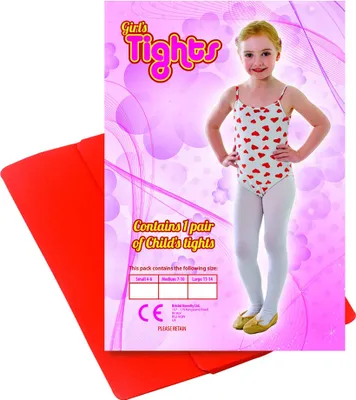 Produktbild von Rote Strumpfhose Lilly 4-6 Jahre