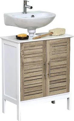 Image de Lamento Meuble sous-lavabo Willem blanc