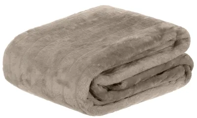 Immagine prodotto di Coperta effetto pelliccia di visone – Calda e morbida, 180x220 cm