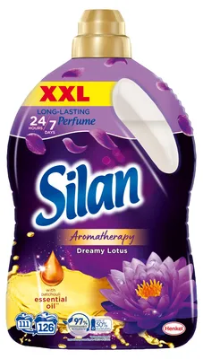 Produktbild von Silan Weichspüler Dreamy Lotus, 2,77 L - Sanfte Frische und Wohlfühlduft